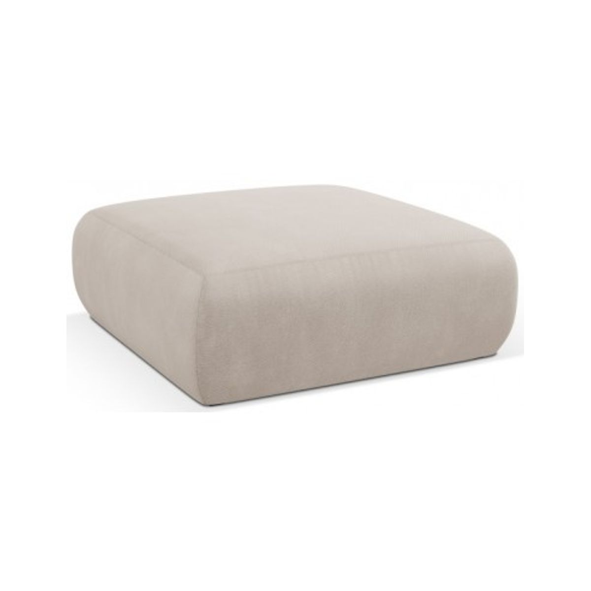 Molino puf til sofa i polyester B100 x D100 cm - Beige