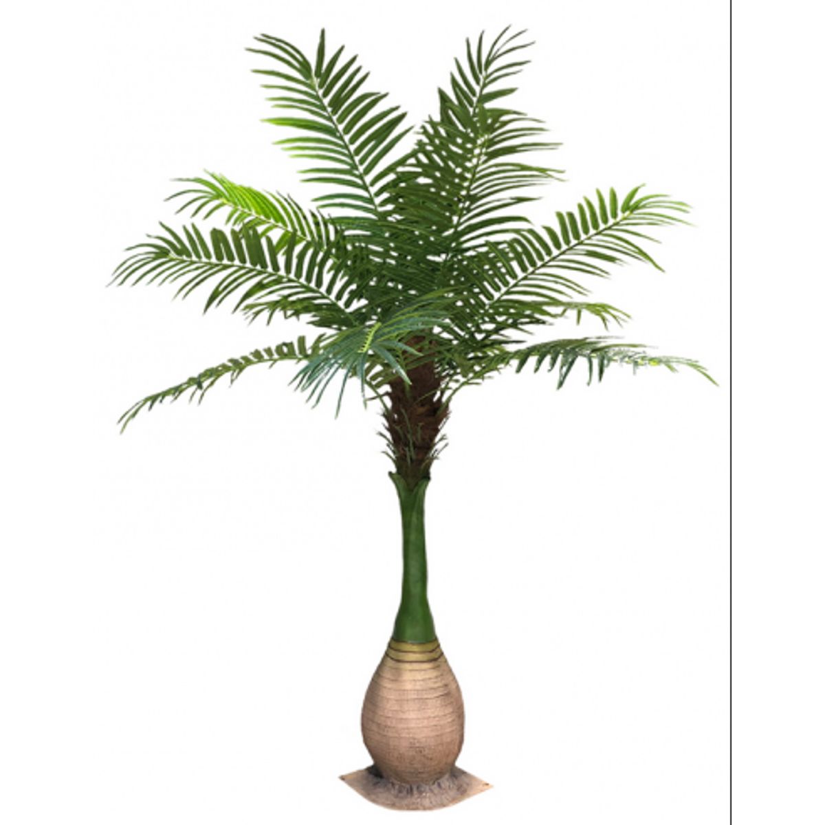 Kunstig Dypsis palme H250 cm - Brun/Grøn