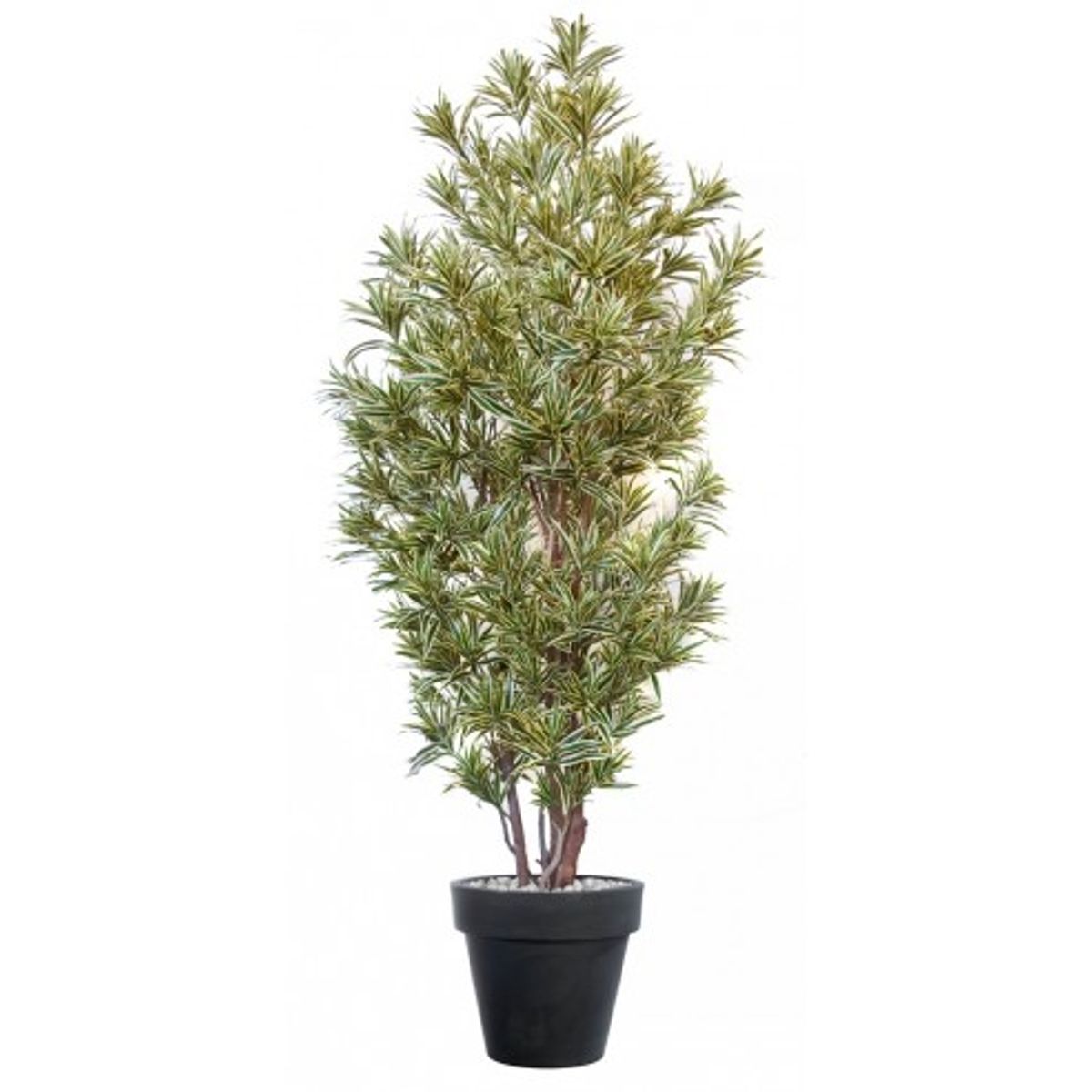 Stor kunstig Dracaena plante med potte H220 cm