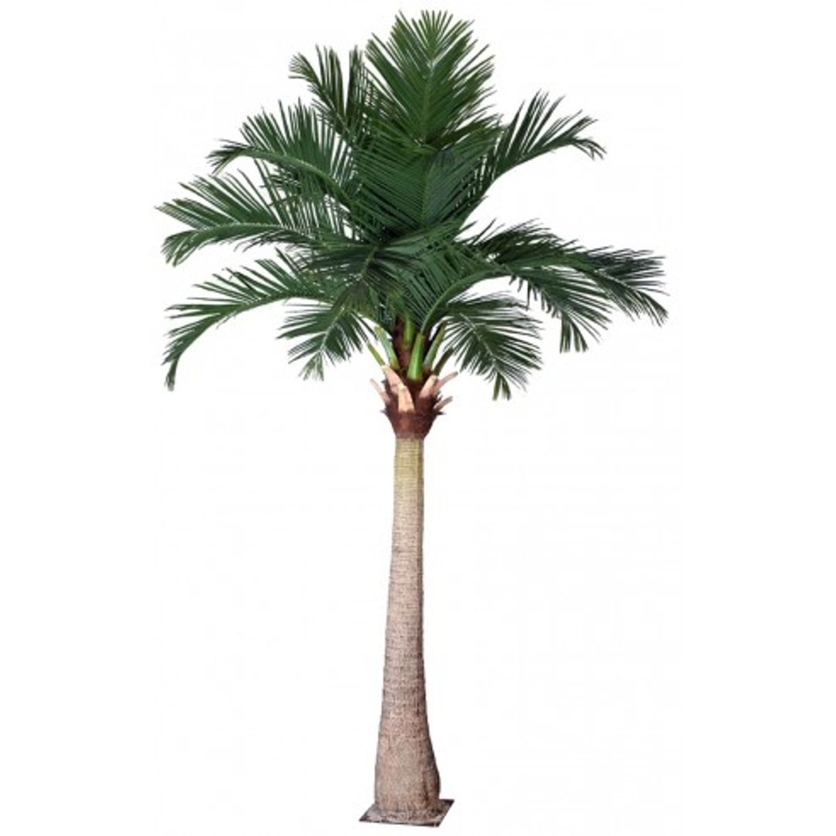 Stor kunstig Kokos palme H460 cm