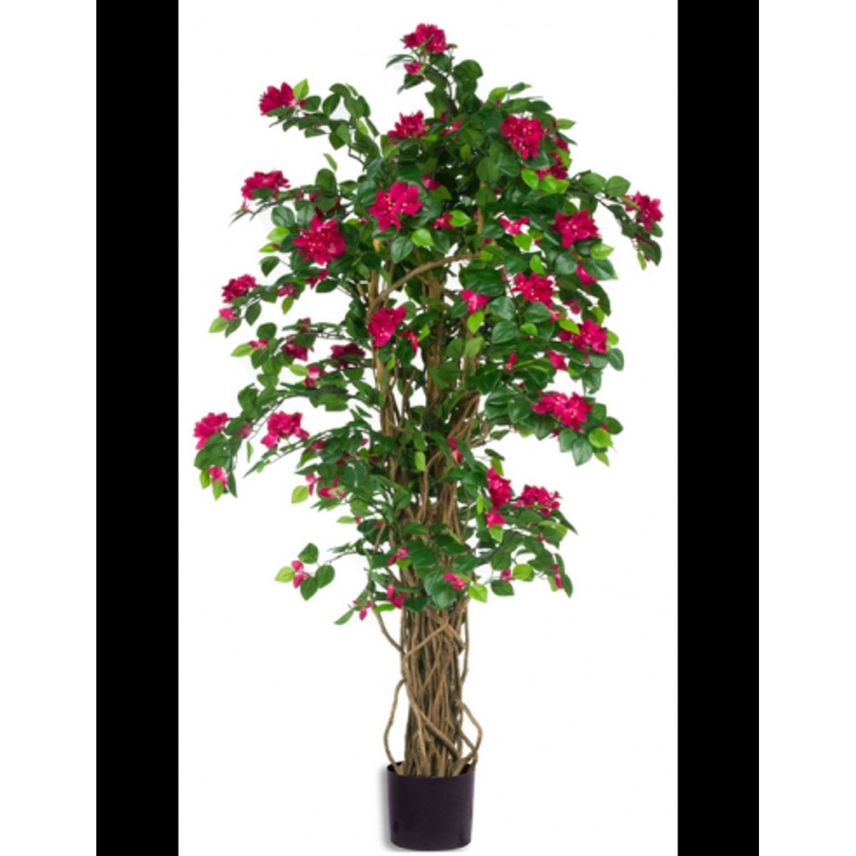 Kunstigt Bougainvillea træ H115 cm - Pink