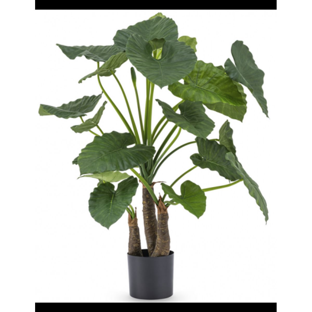 Stor kunstig Alocasia plante H120 cm