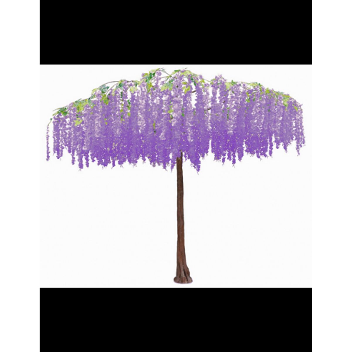 Kunstigt Wisteria træ H290 cm - Lilla