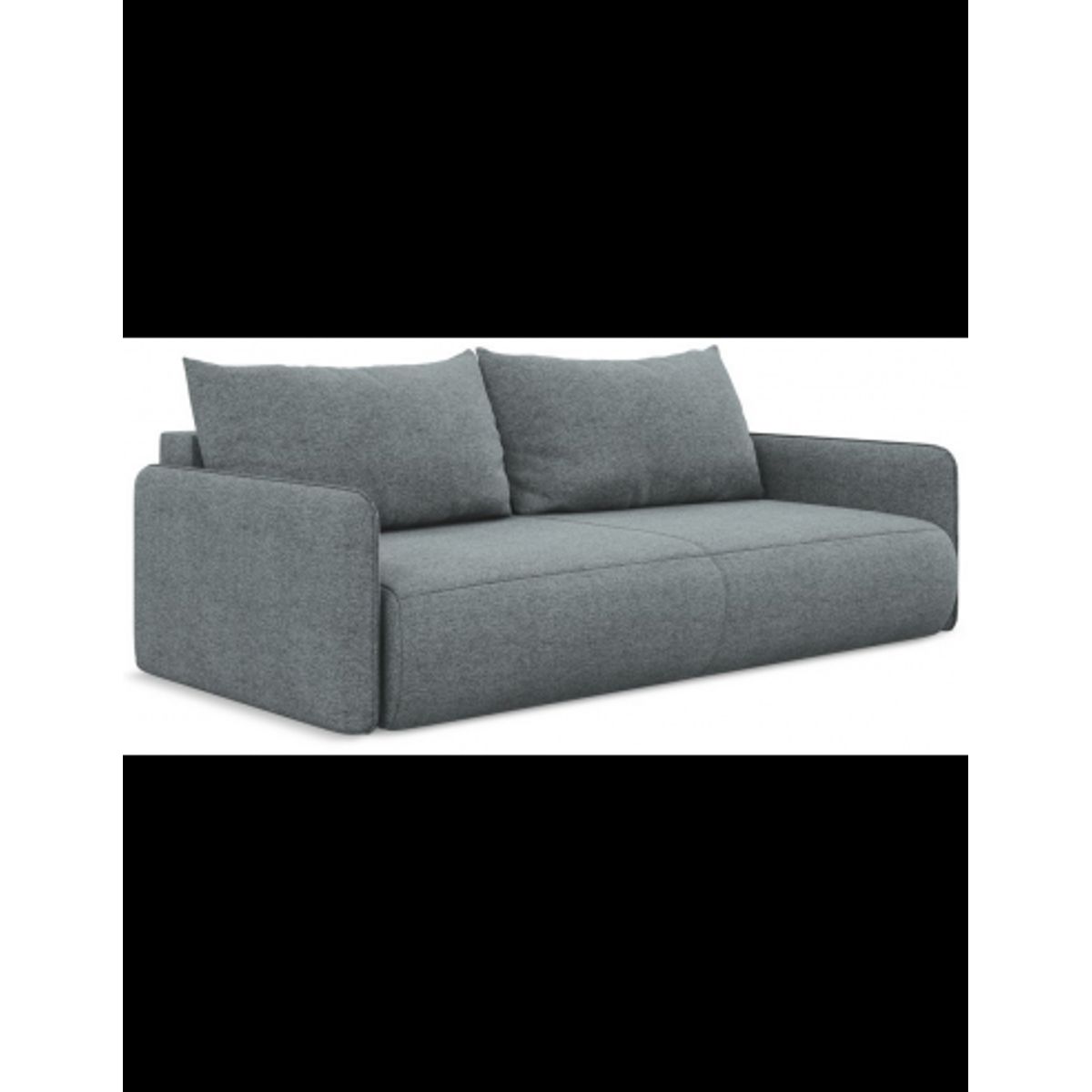 Nanea sovesofa i chenille B216 cm - Jeansblå