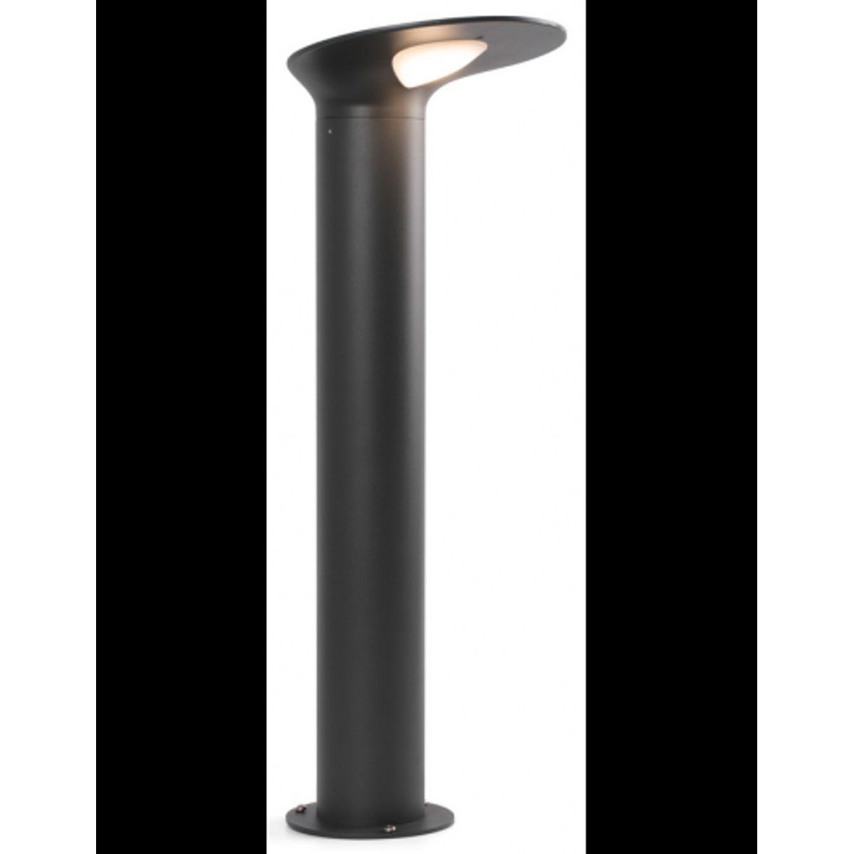 LOTUS Udendørs bedlampe i aluminium og polycarbonat H65 cm 18W SMD LED - Mørkegrå/Hvid