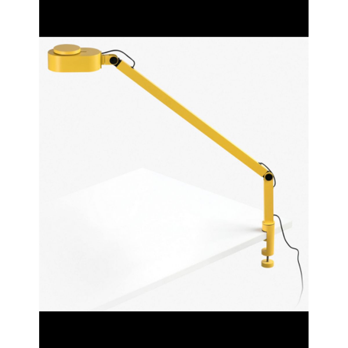 INVITING Bordlampe med flexarm H86 cm 6W SMD LED - Gul