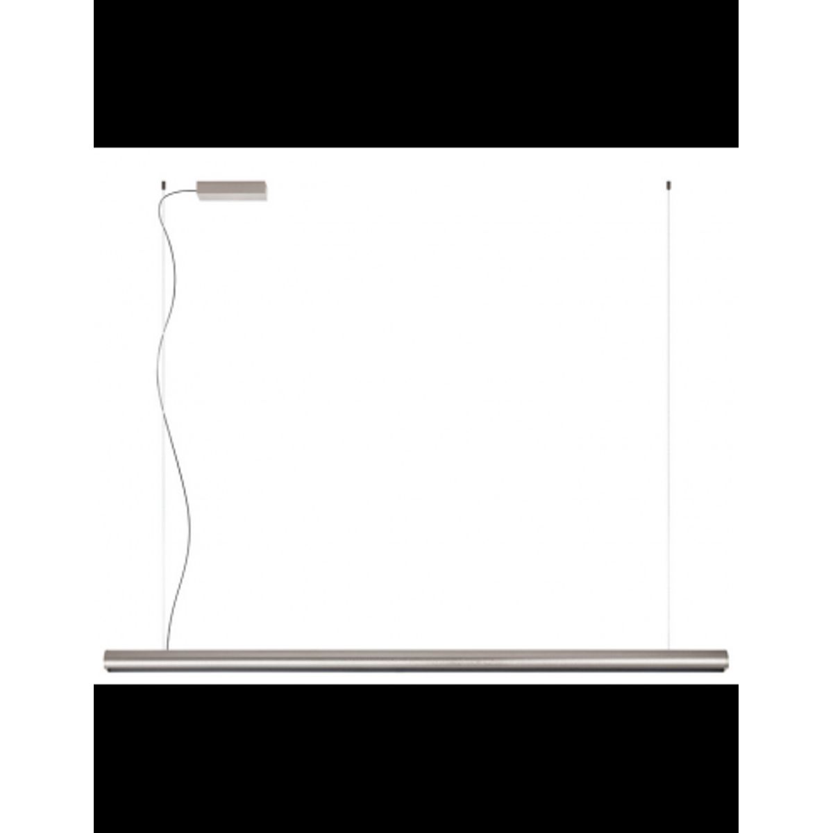 CITYLINE Langbordspendel m/touch dæmper i aluminium B180 cm 46,5W LED - Mat nikkel