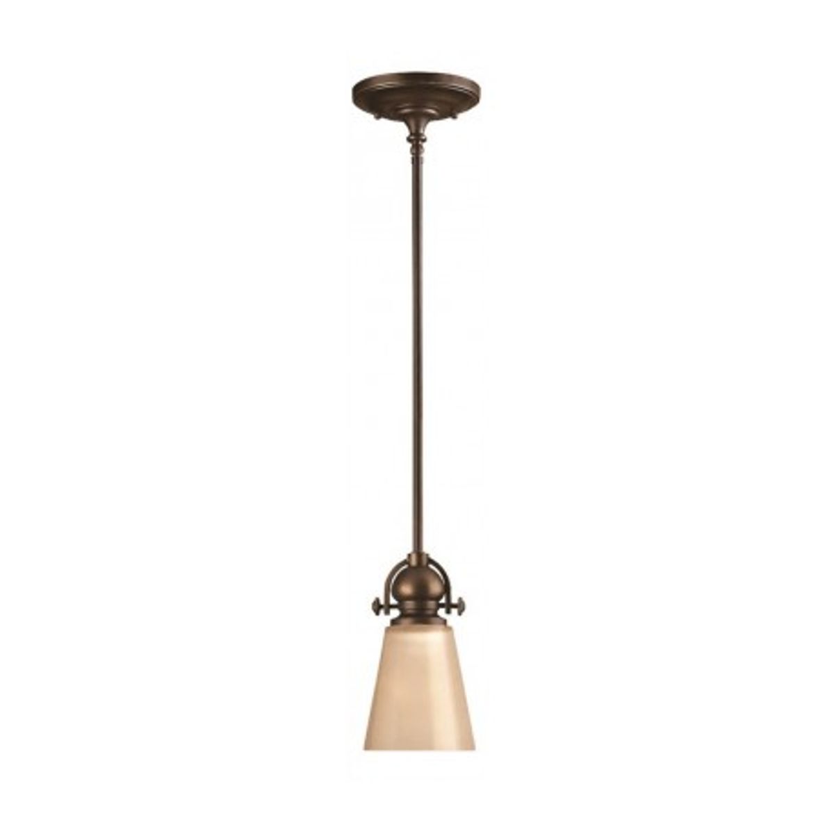 Mayflower Loftlampe Ø12,7 cm 1 x E27 - Aldret bronze/Rav