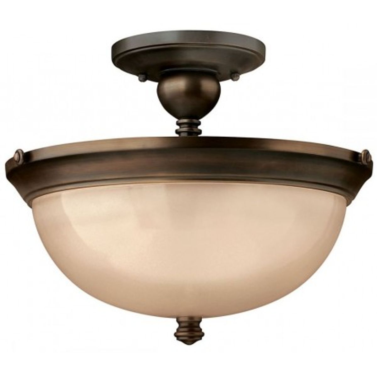 Mayflower Loftlampe Ø38,1 cm 3 x E27 - Aldret bronze/Rav