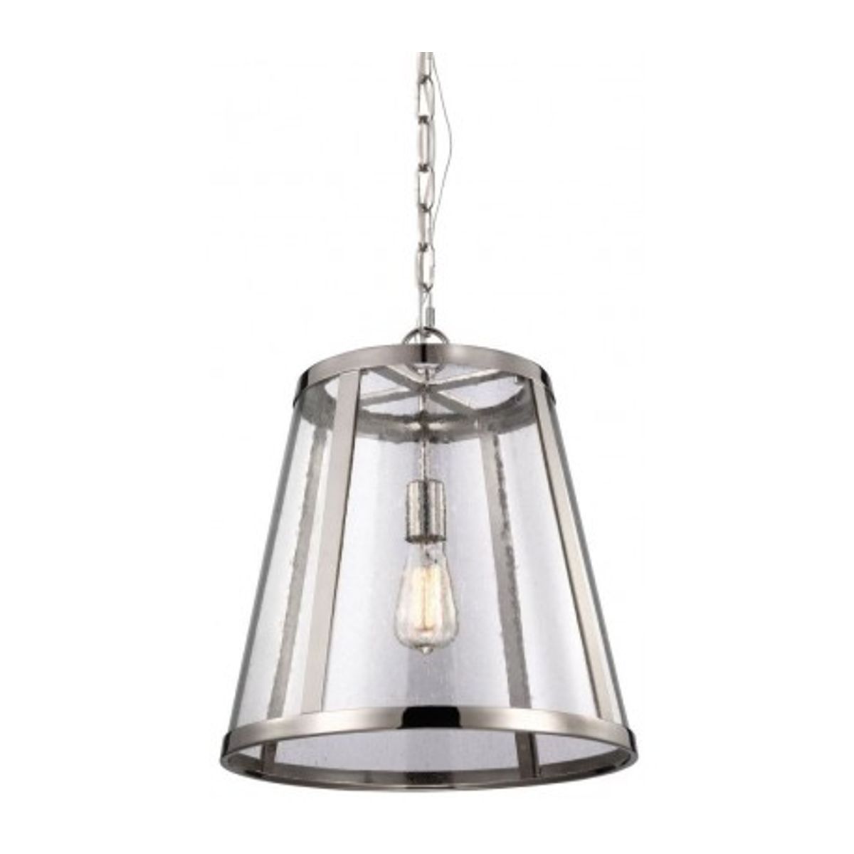 Harrow Loftlampe Ø40,6 cm 1 x E27 - Poleret nikkel