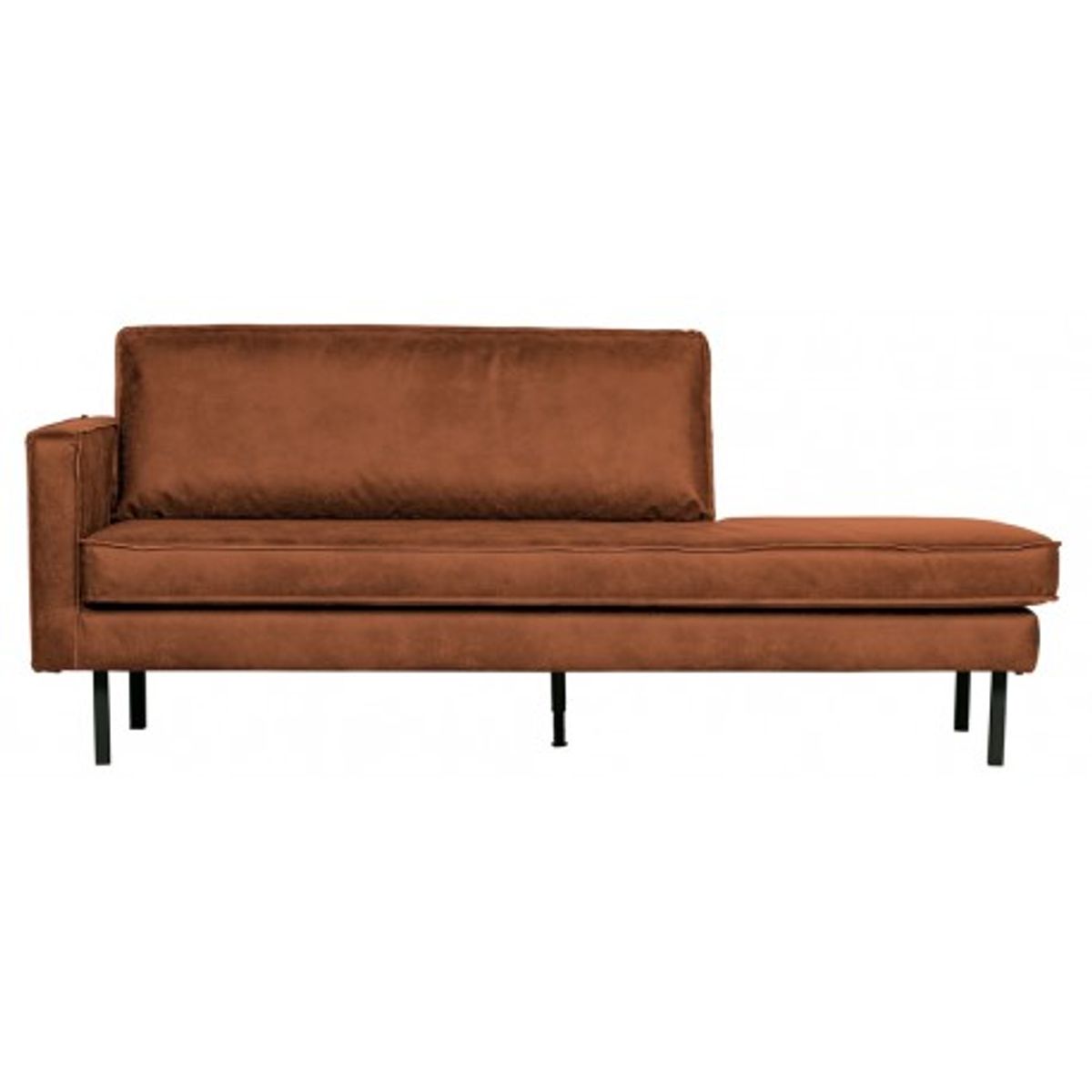 Rodeo daybed sofa i læder B203 cm - Vintage cognac