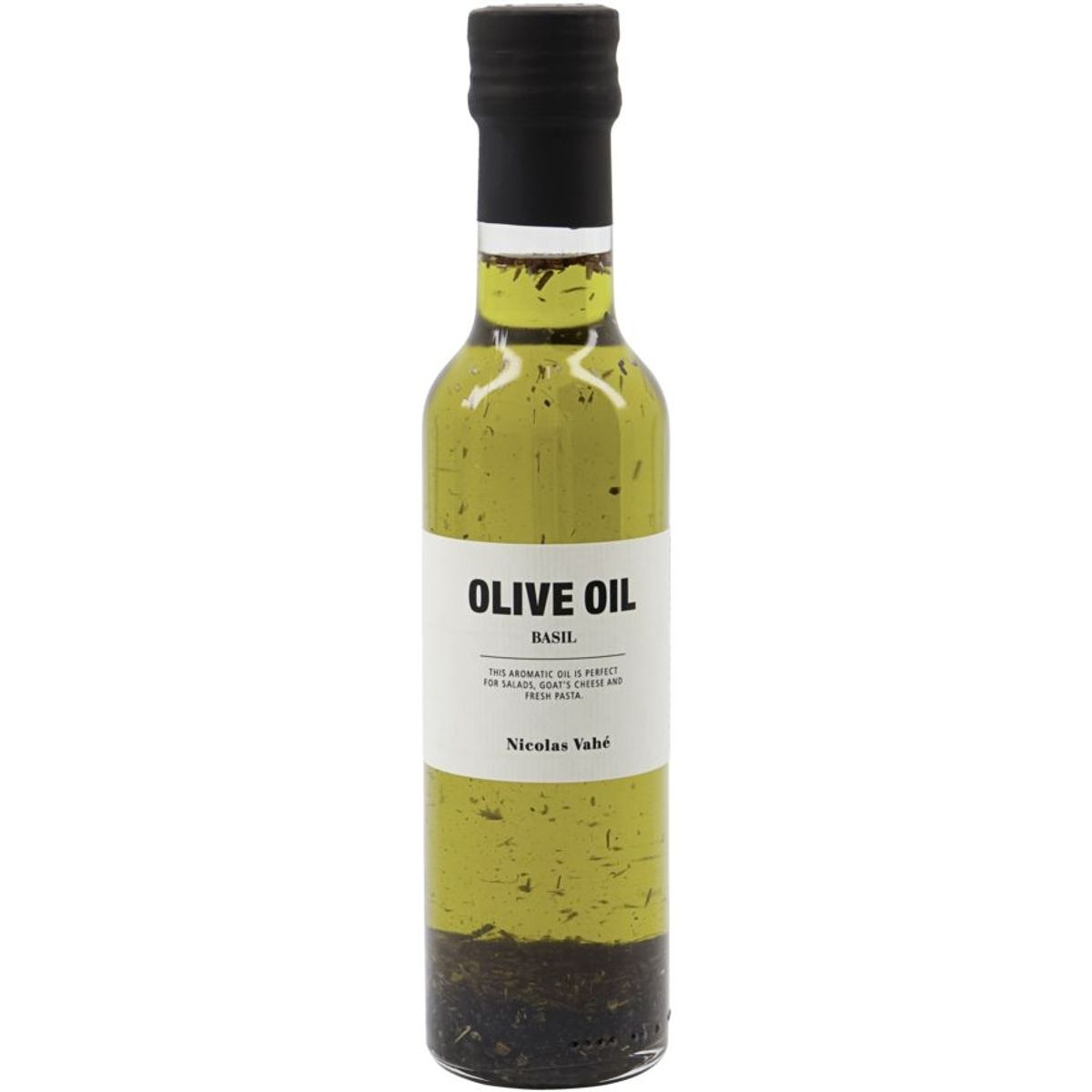 Olive oil with basil