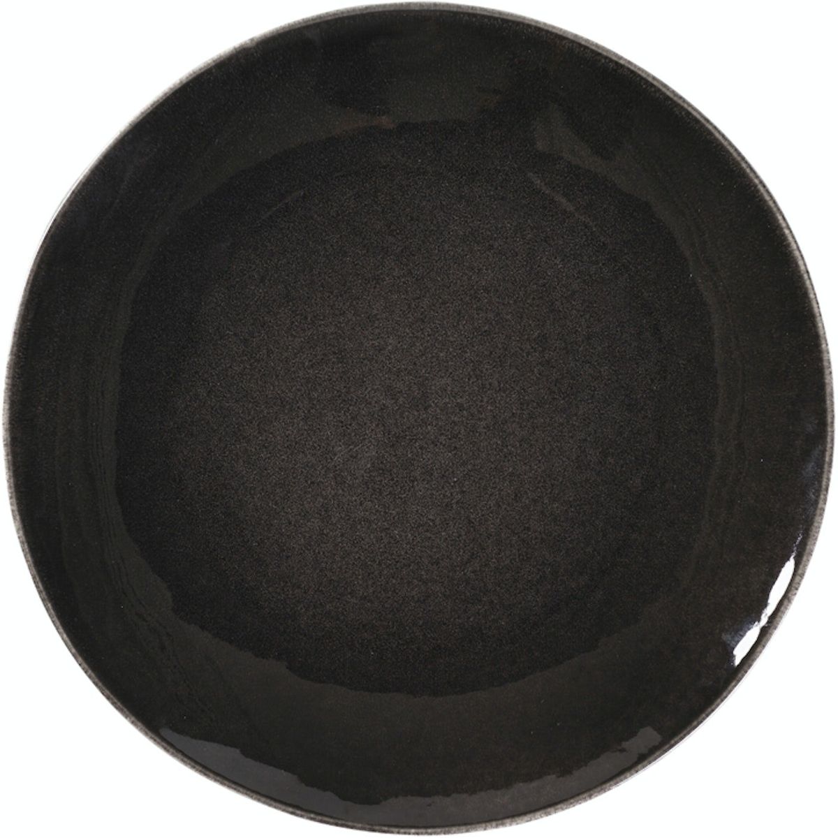 Nordic coal, Middagstallerken, sort, 31 cm, stentøj