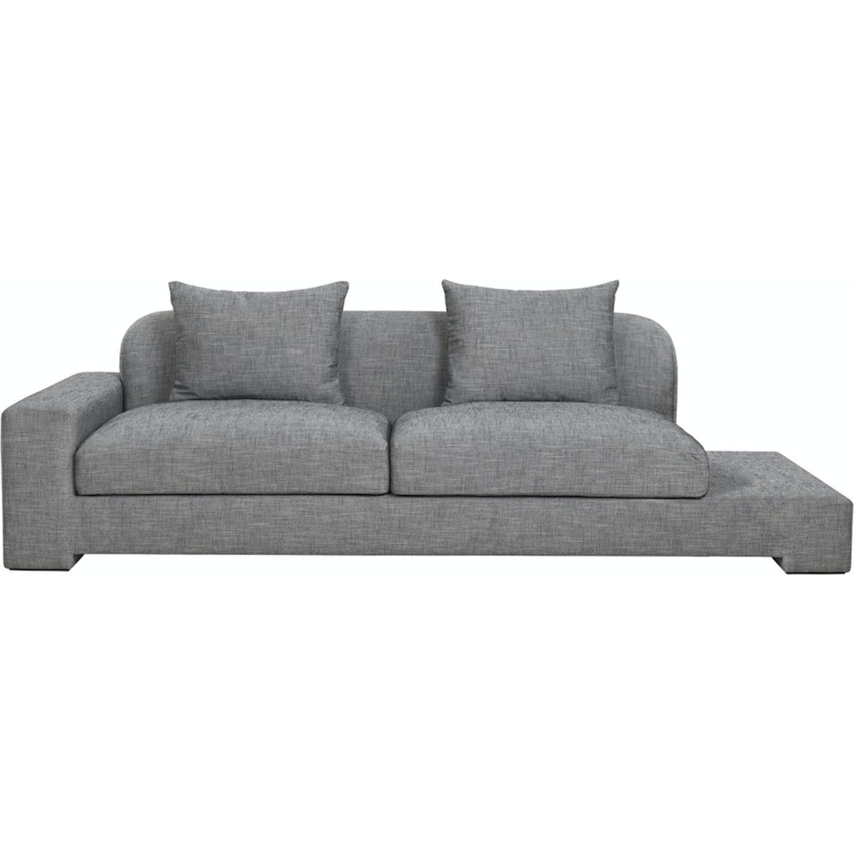 Bay, Sofa, bleg beige, H70x97x250 cm, stof