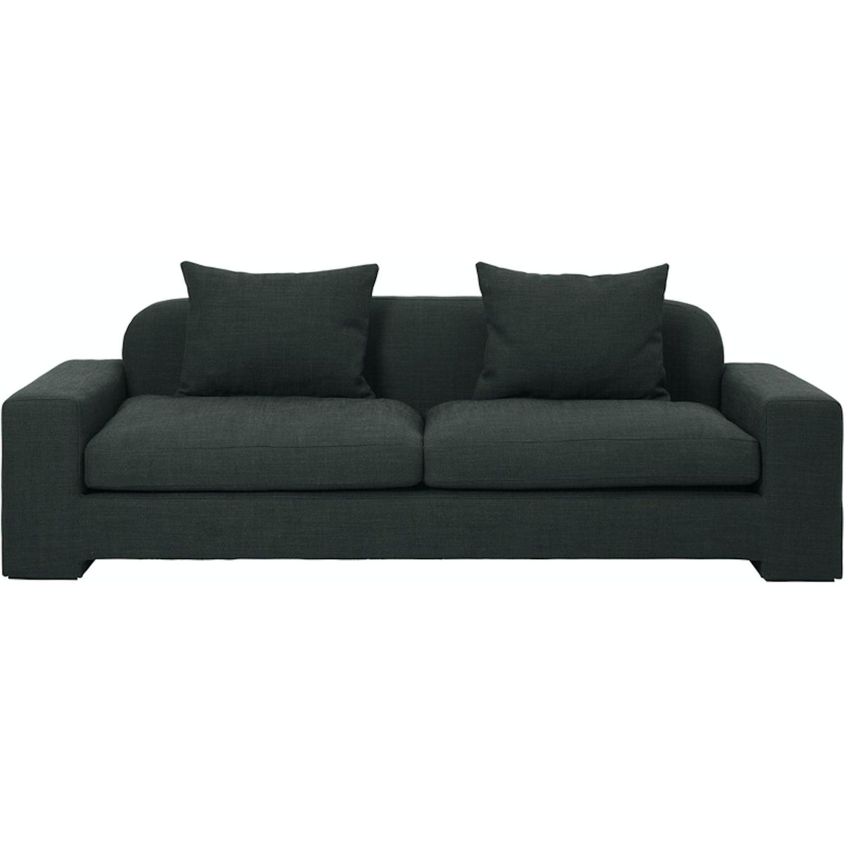 Bay, Sofa, grøn, H70x97x228 cm, stof