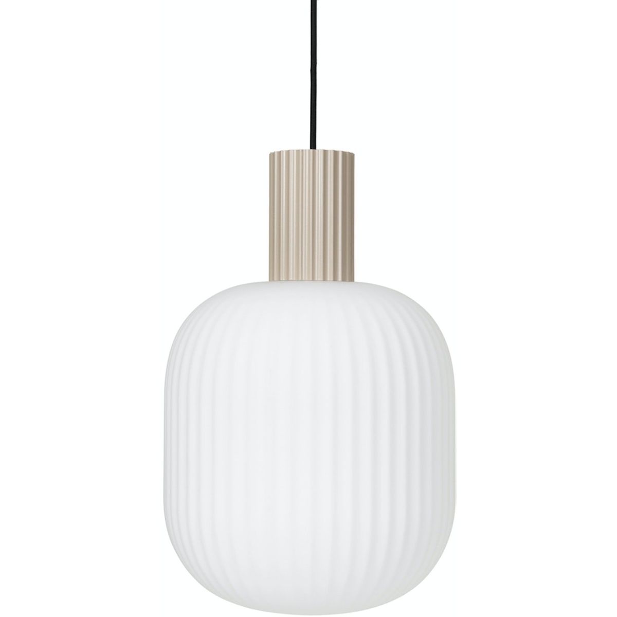 Lolly, Pendel lampe, hvid/sandfarve, H27x42 cm