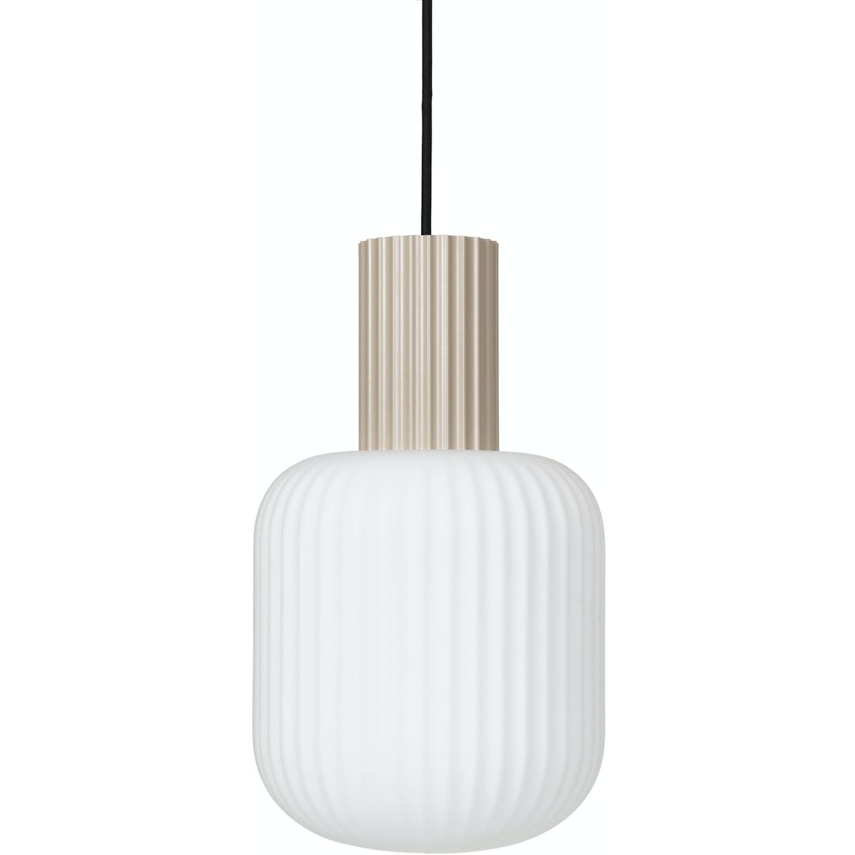 Lolly, Pendel lampe, hvid/sandfarve, H20x34 cm