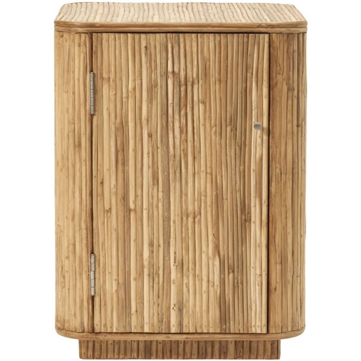 Gro, Vitrineskab, natur, H70x48x48 cm, mdf, rattan