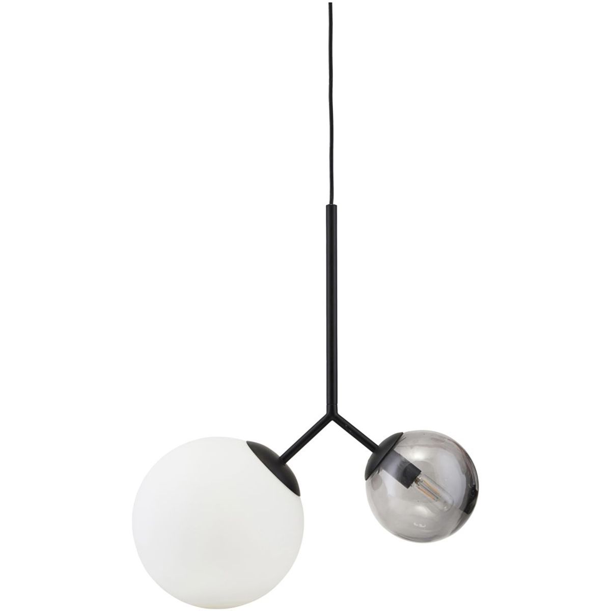 Twice, Pendel lampe, sort, 70 cm