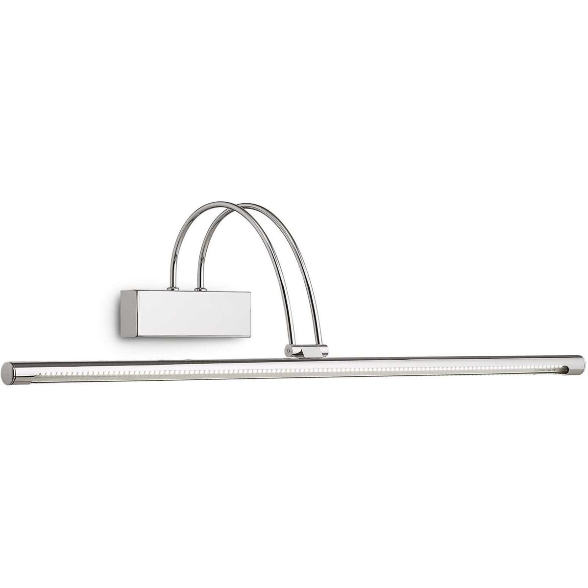 Bow, Væglampe, LED 7,98W, LED, krom, metal, L760xH180xB230mm