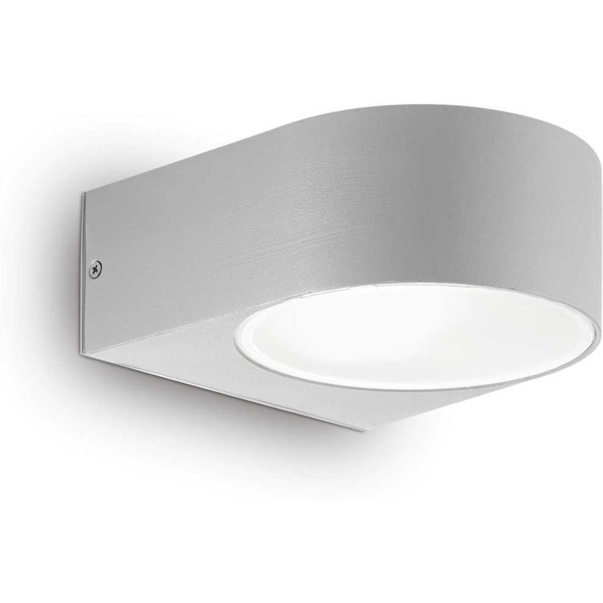 Iko, Udendørs væglampe, E27 max 1 x 60W, E27, grå, metal, L140xH70xB190mm