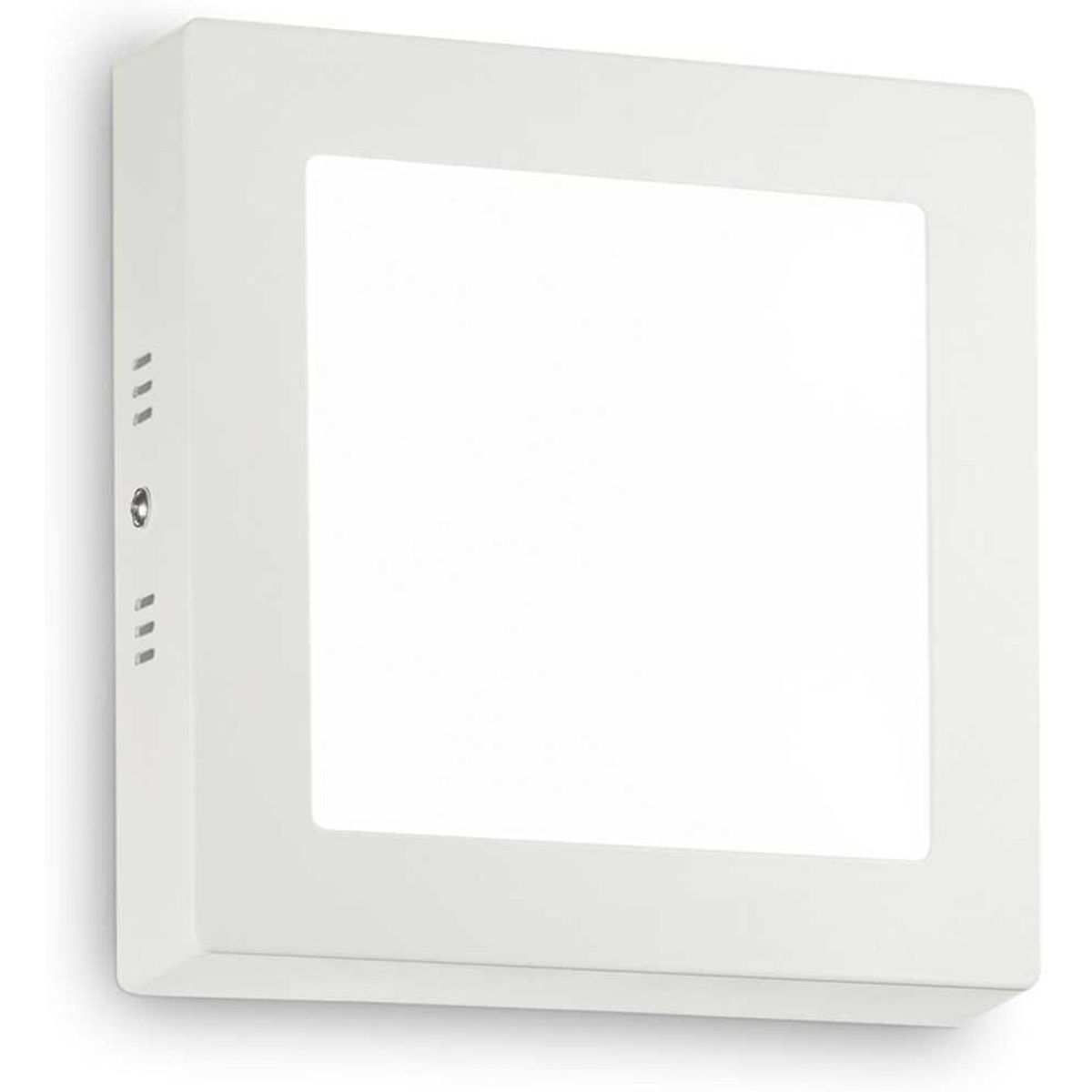 Universal, Væglampe, 13,5W, LED, hvid, aluminium, metal, plast, L170xH170xB40mm