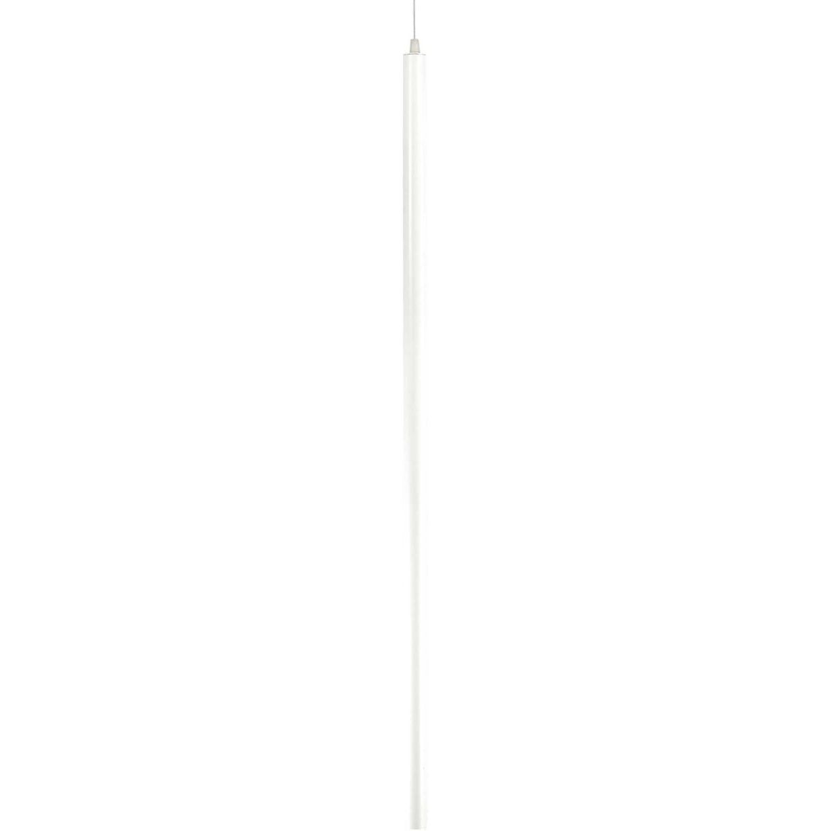 Ultrathin, Pendel lampe, LED 11,5W, LED, hvid, metal, Ø30xHmin1150/max3080mm