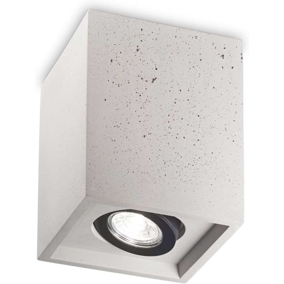 Oak, Loftslampe, GU10 max 1 x 35W, GU10, beton, L135xH160xB135mm