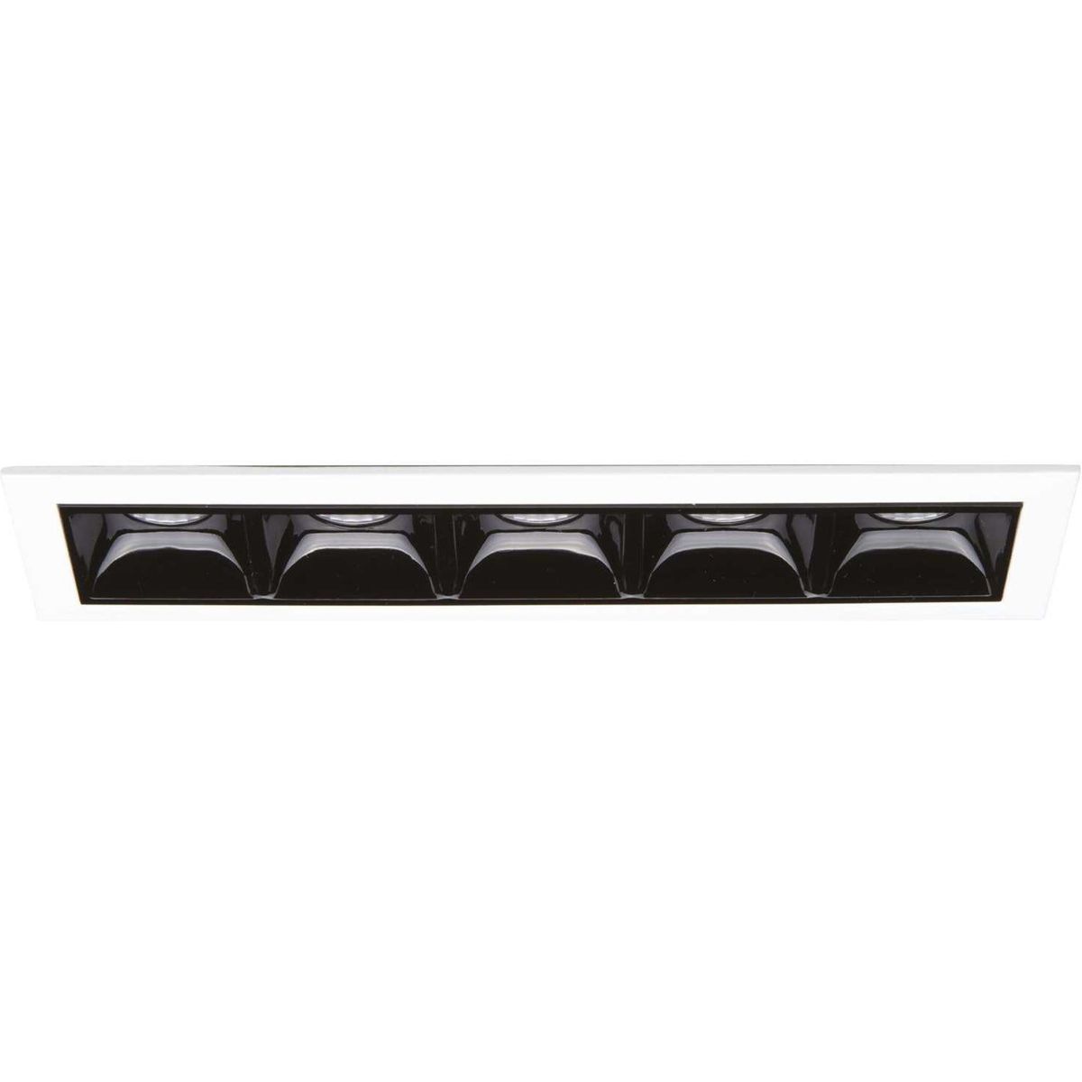 Lika, Indbygningslampe, 12,5W, LED, hvid/grå, aluminium, metal, L146xH48xB45mm