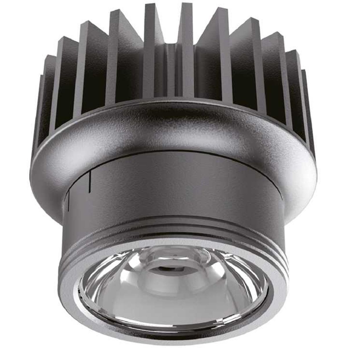 Dynamic, Indbygningslampe, 10W, LED, 1150 lumen/2700 kelvin, aluminium, metal, Ø65xH59mm