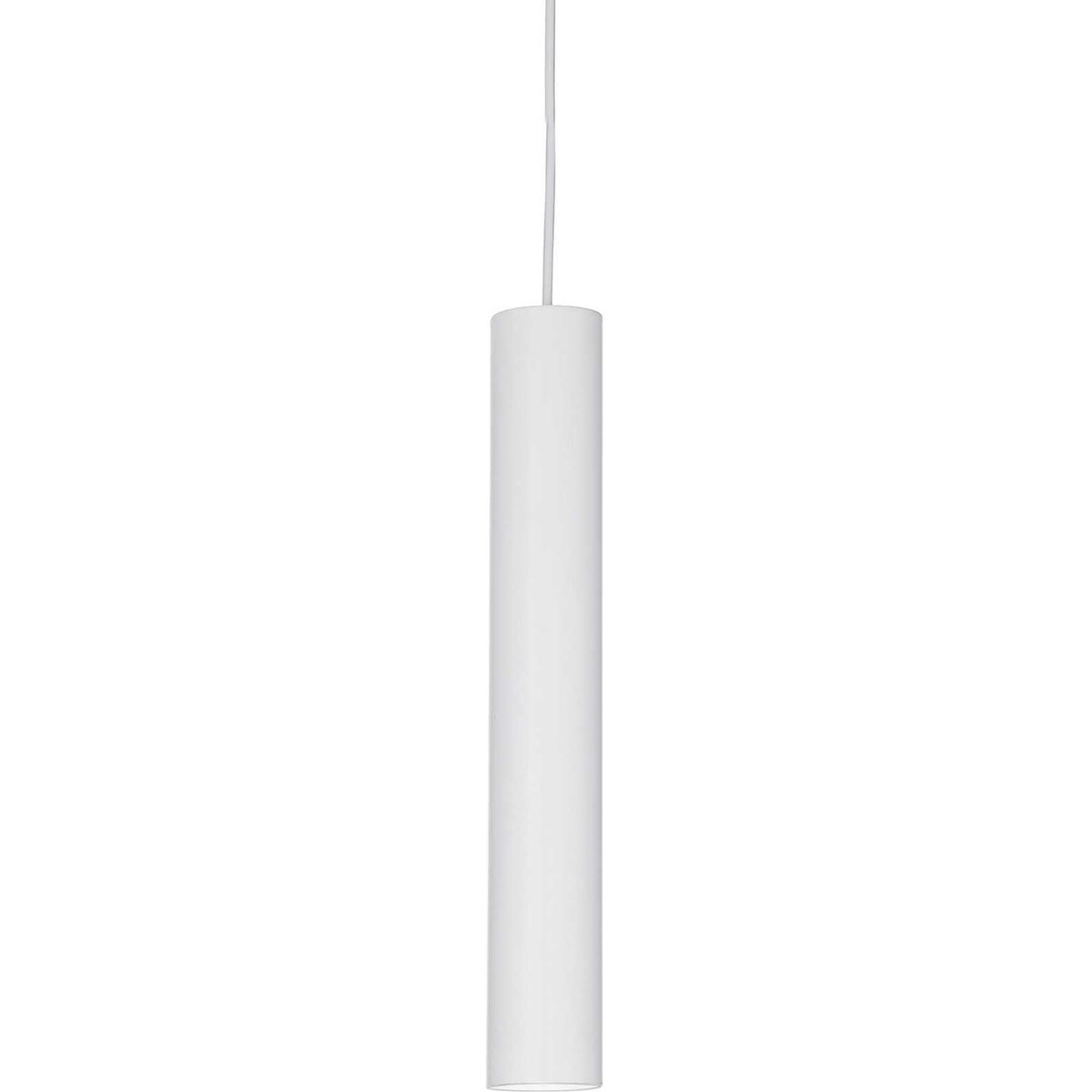 Tube, Pendel lampe, LED 9W, LED, hvid, aluminium, metal, Ø40xHmin400/max1900mm