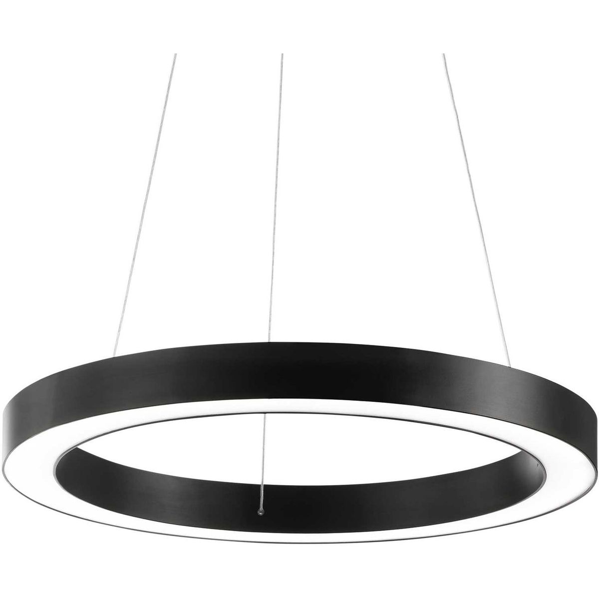 Oracle, Pendel lampe, LED 43W, LED, sort, aluminium, metal, plast, Ø700xHmin105/max2100mm