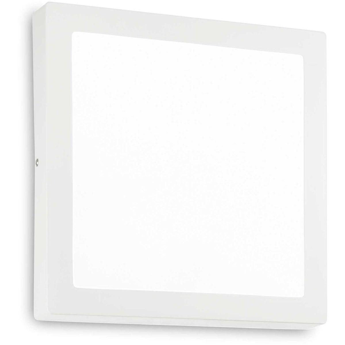 Universal, Loft- eller væglampe, 32W, LED, hvid, aluminium, metal, plast, L400xH40xB400mm