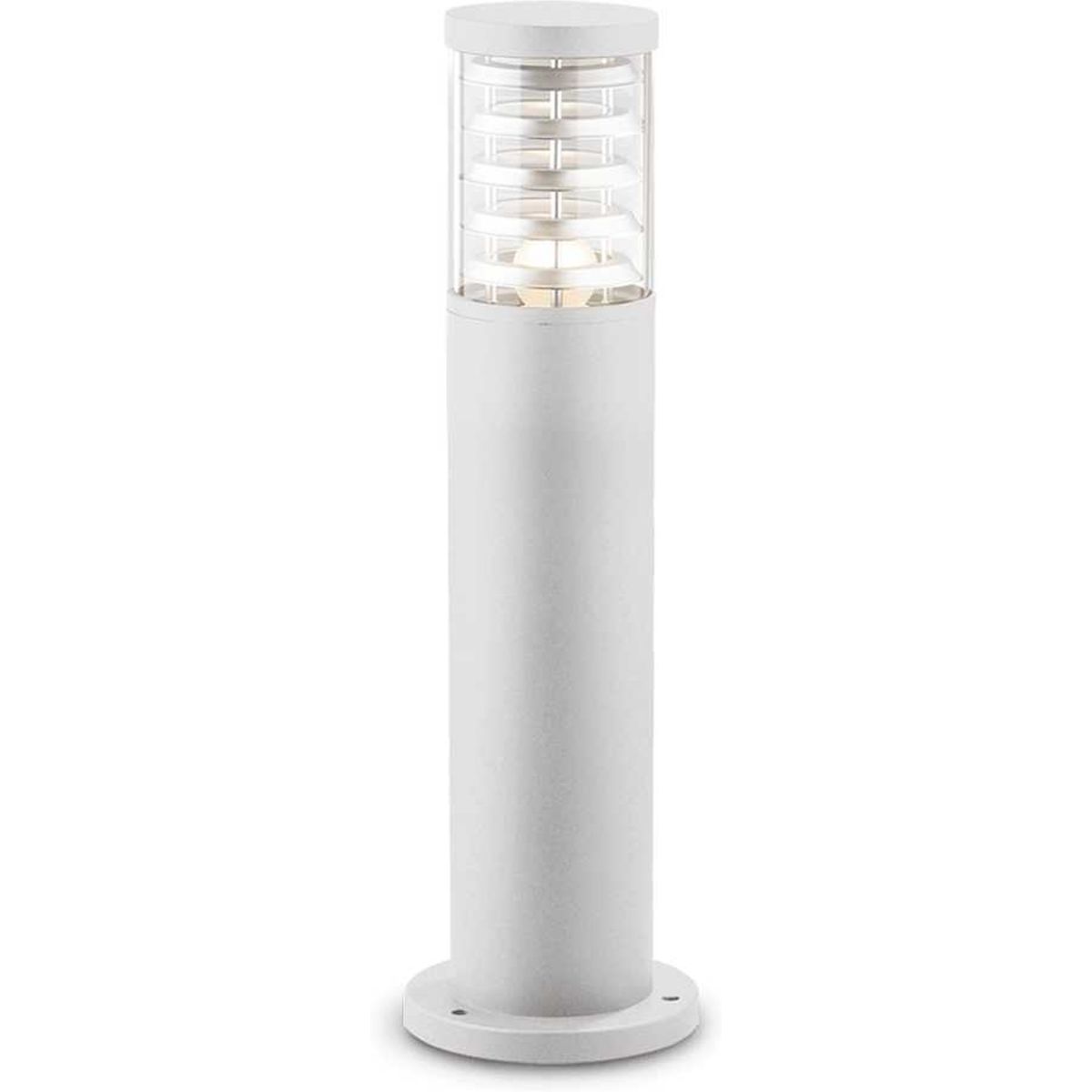 Tronco, Udendørs gulvlampe, E27 max 1 x 60W, E27, hvid, aluminium, metal, Ø155xH405mm