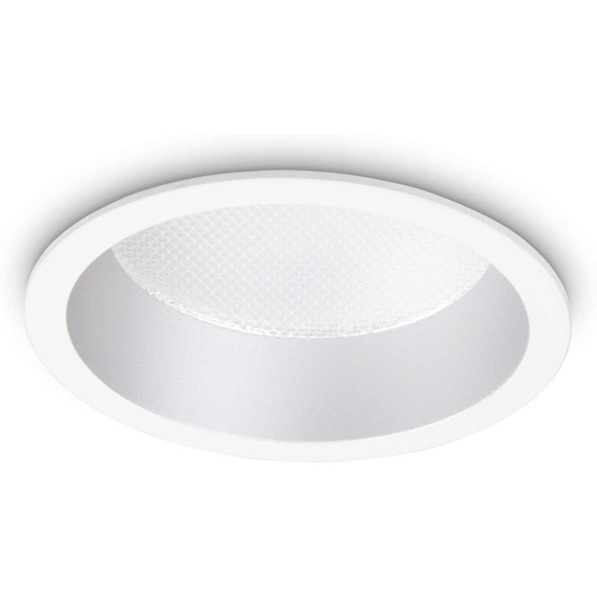 Deep, Indbygningslampe, 10W, LED, 1200 lumen/3000 kelvin, aluminium, metal, Ø103xH56mm