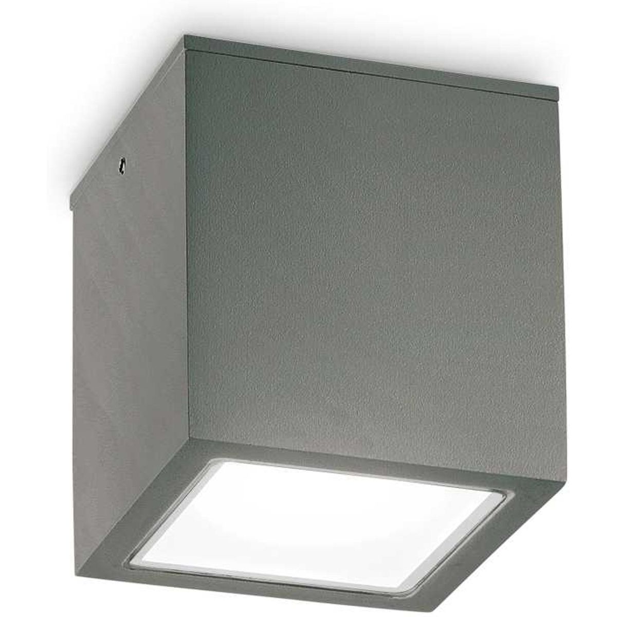 Techo, Udendørs loftslampe, GU10 max 1 x 20W, GU10, antracit, metal, glas, L90xH95xB90mm