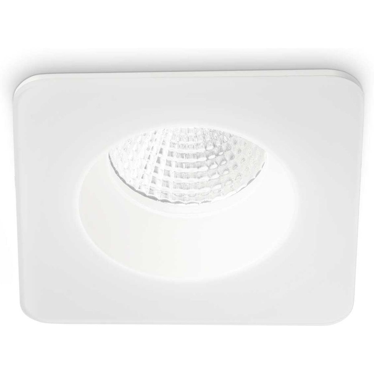 Room-65, Indbygningslampe, 8W, LED, hvid, aluminium, metal, L100xH50xB83mm