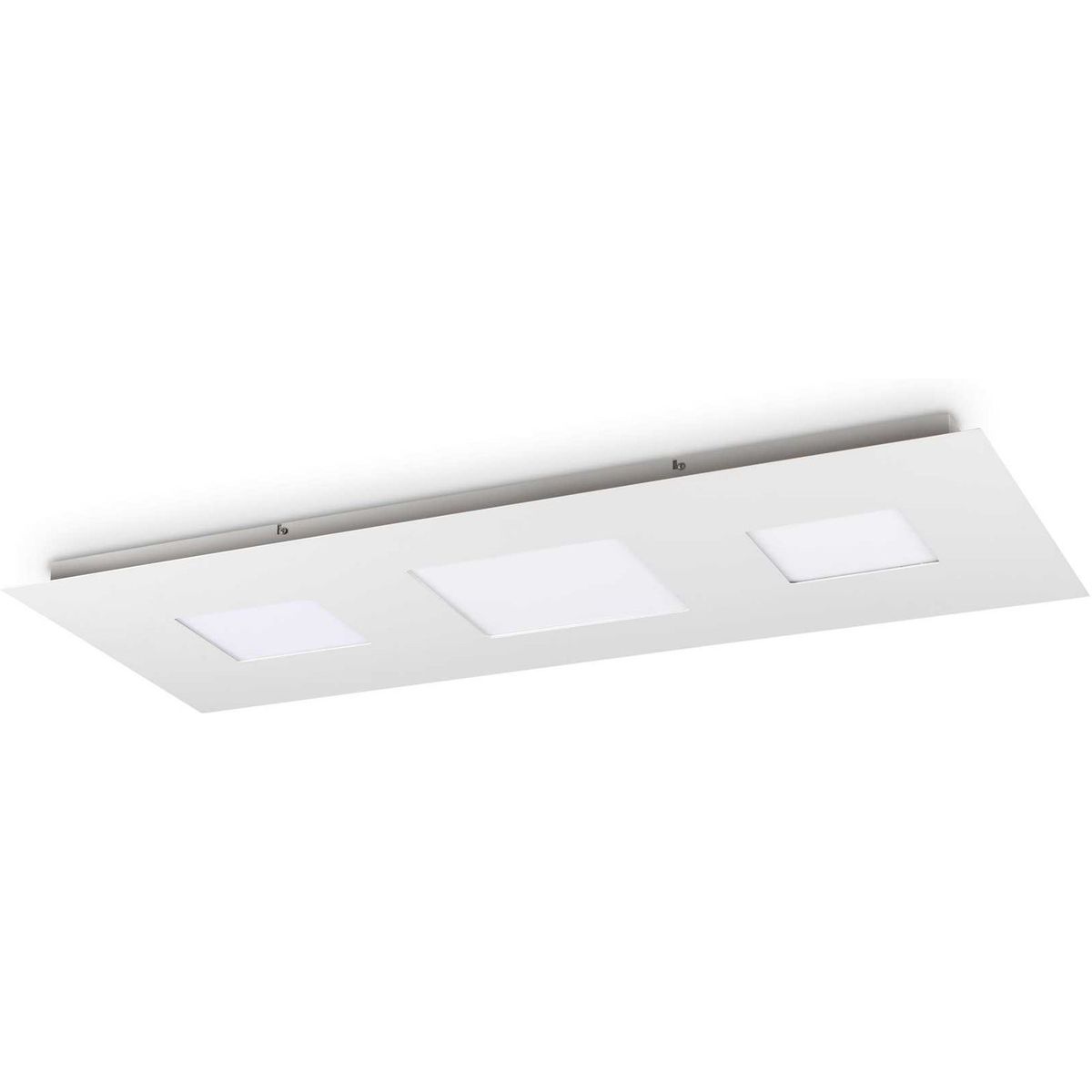 Relax, Loftslampe, LED 84W, LED, hvid, aluminium, metal, L1100xH40xB500mm