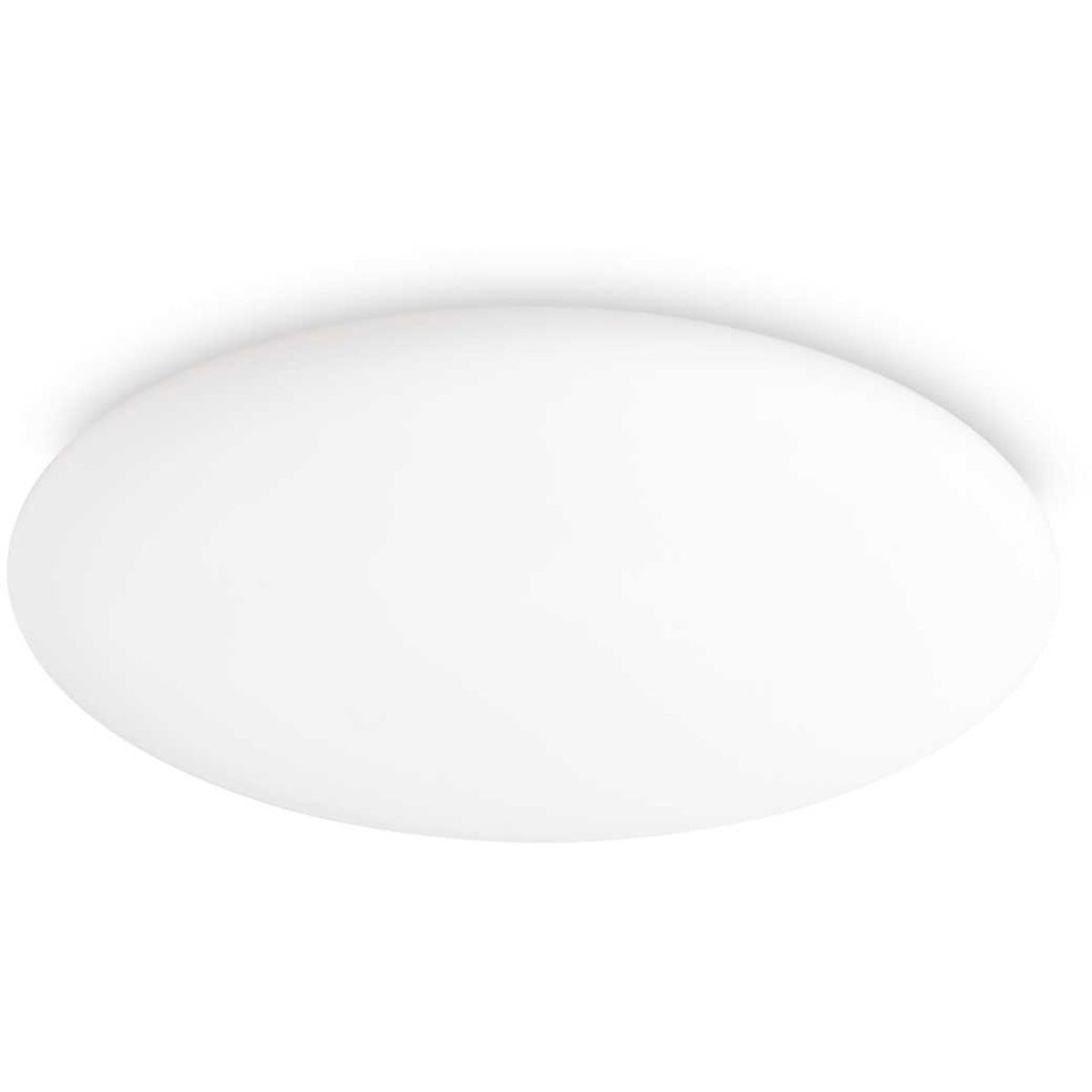 Level, Loftslampe, LED 18W, LED, hvid, glas, metal, Ø400xH85mm