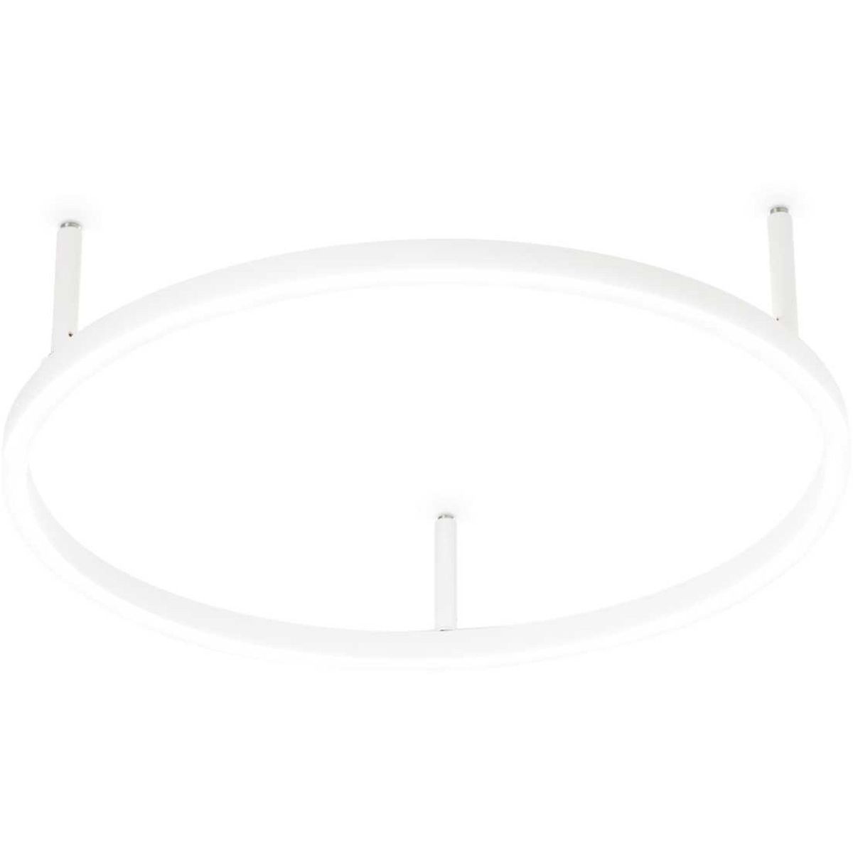 Oracle Slim, Væglampe, LED 30W, LED, hvid, aluminium, metal, plast, Ø500xH70mm