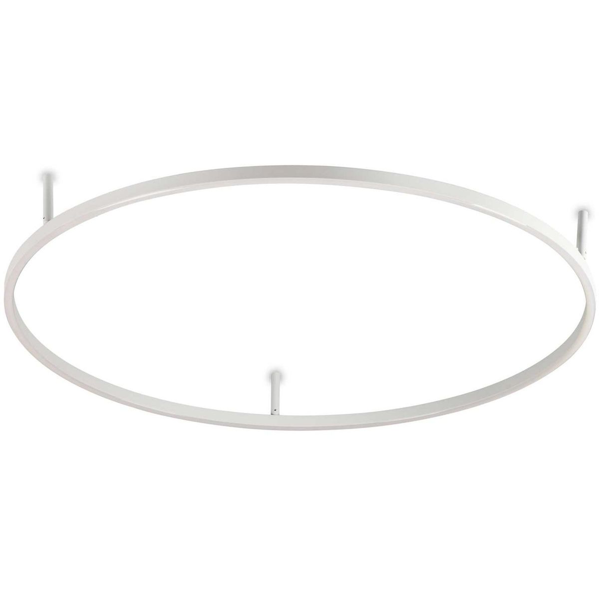 Oracle Slim, Væglampe, LED 51W, LED, hvid, aluminium, metal, plast, Ø900xH70mm