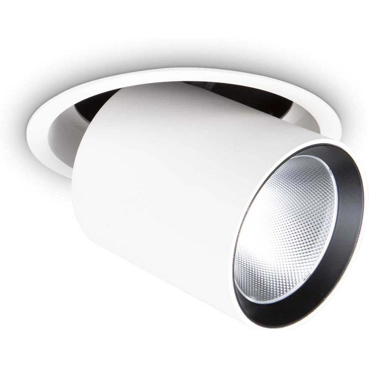 Nova, Indbygningslampe, 30W, LED, hvid/4000 kelvin, aluminium, metal, Ø150xH138mm