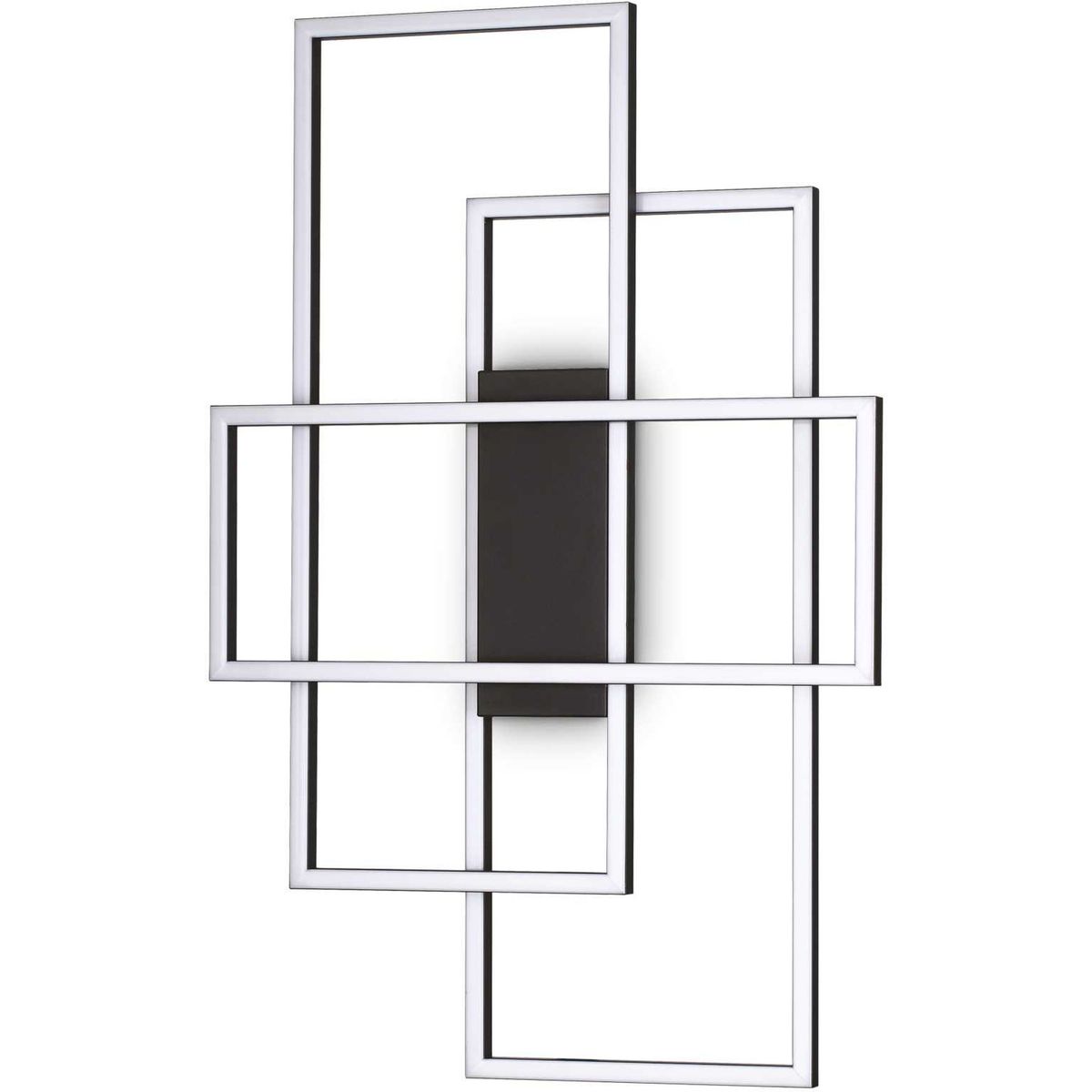 Frame, Loftslampe, LED 31W, LED, sort, L625xH60xB410mm