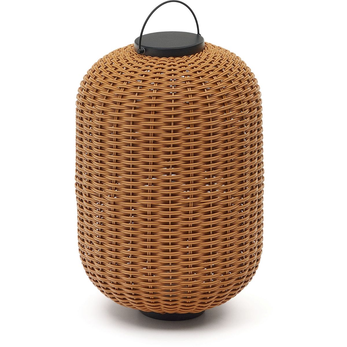 Saranella, Bordlampe, brun, H55x33x33 cm, polyrattan