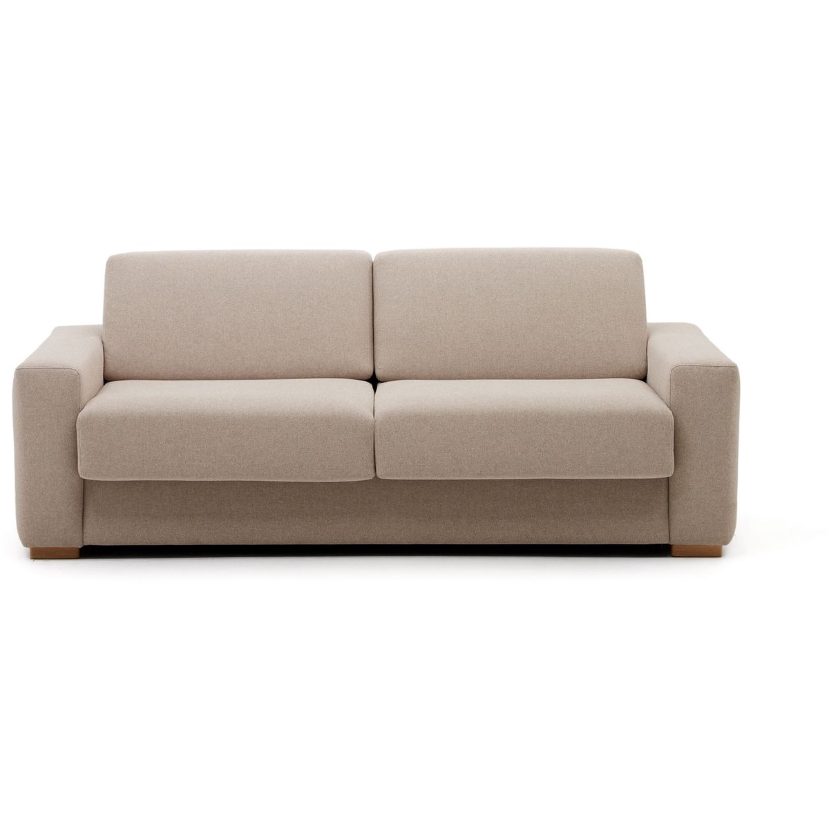 Anley, 2-personers sovesofa, beige, H89x224x97 cm