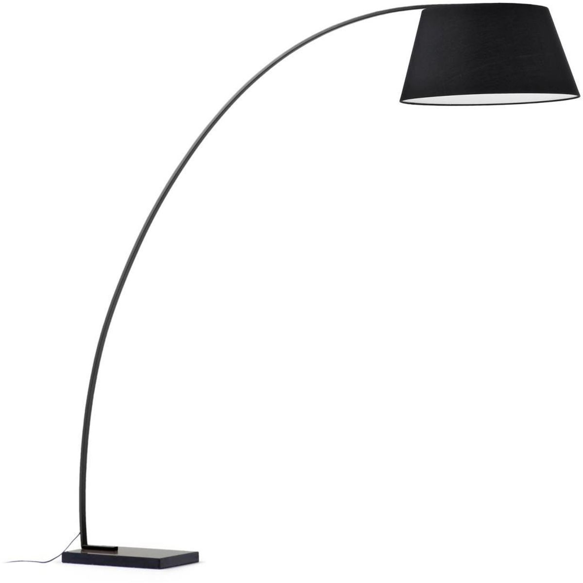 Juhe, Gulvlampe, sort, H210x150x50 cm