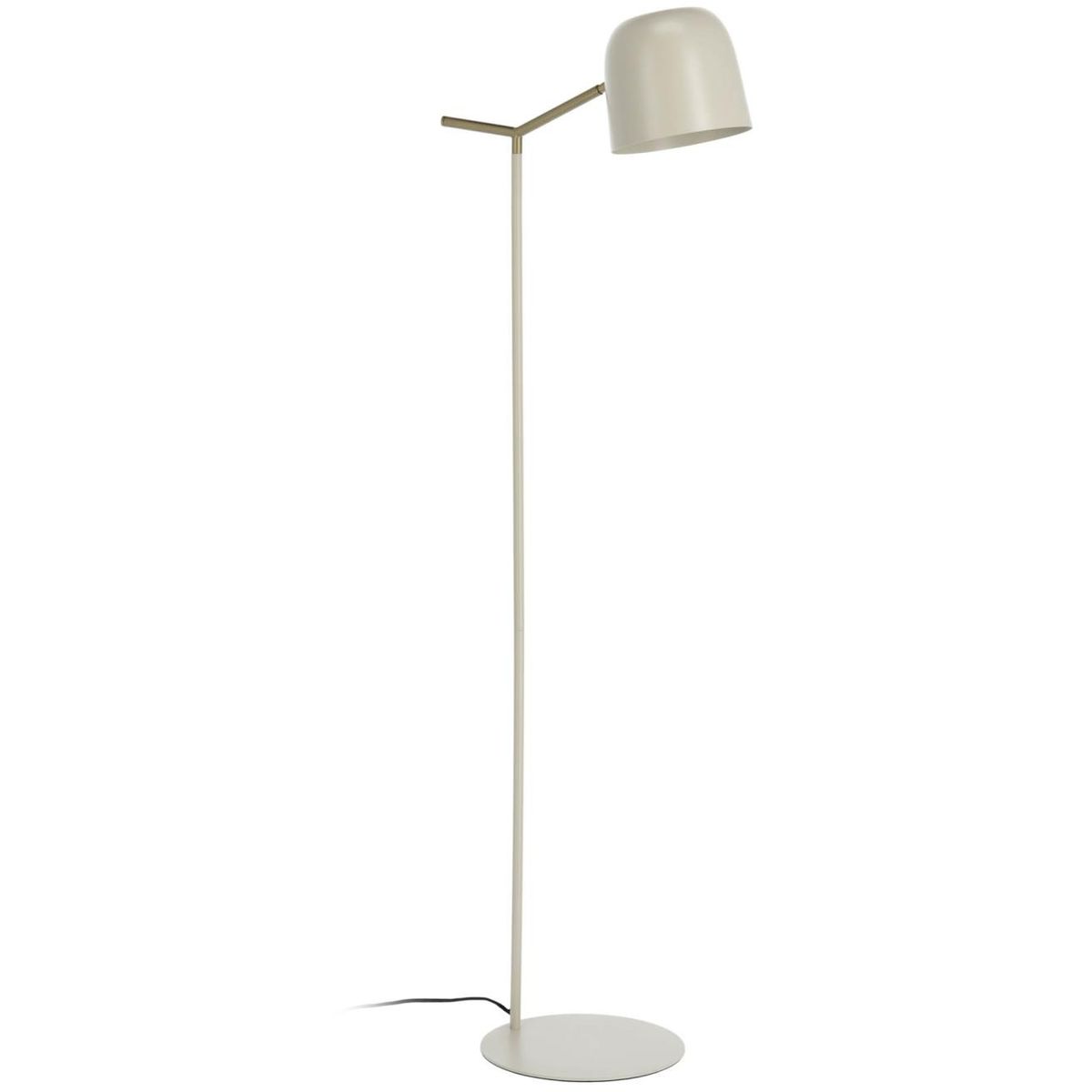 Alish, Gulvlampe, beige, H142x47x30 cm