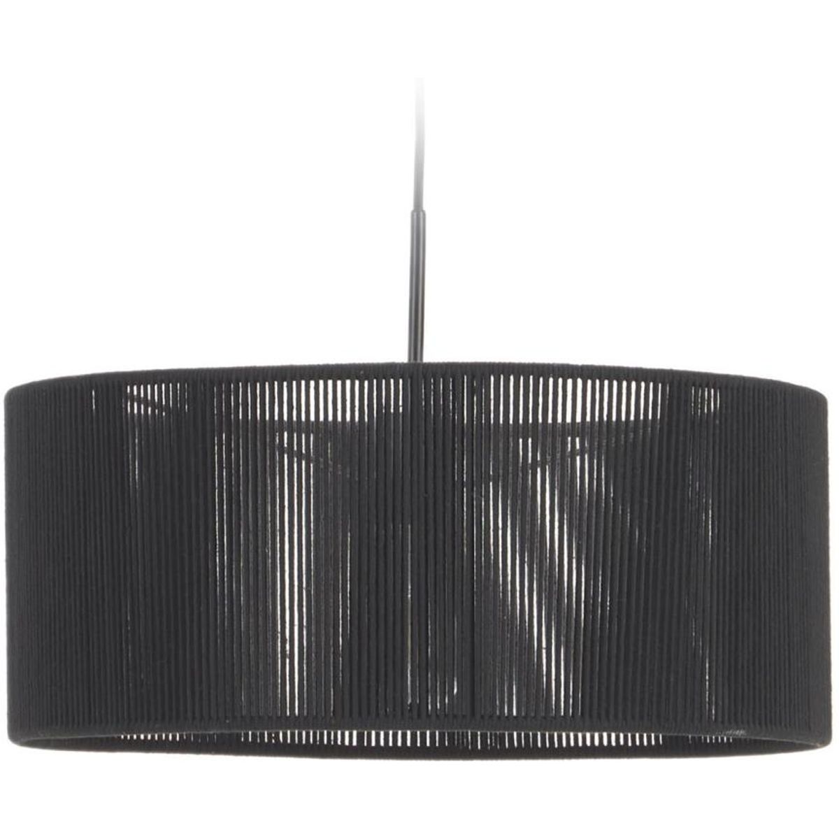 Cantia, Pendel lampe, sort, H19,5x47x47 cm