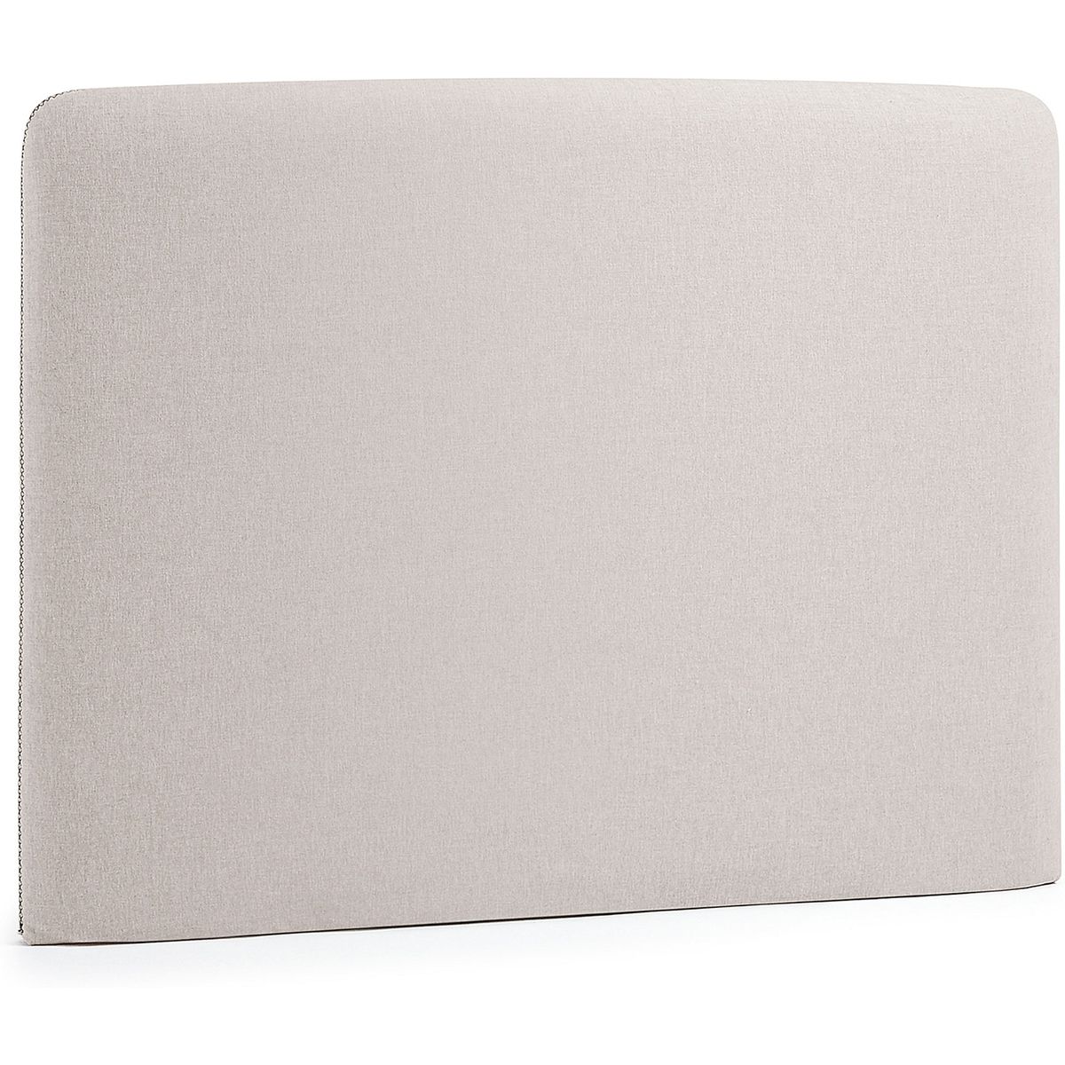 Dyla, Sengegavl, beige, H76x108x7 cm, stof