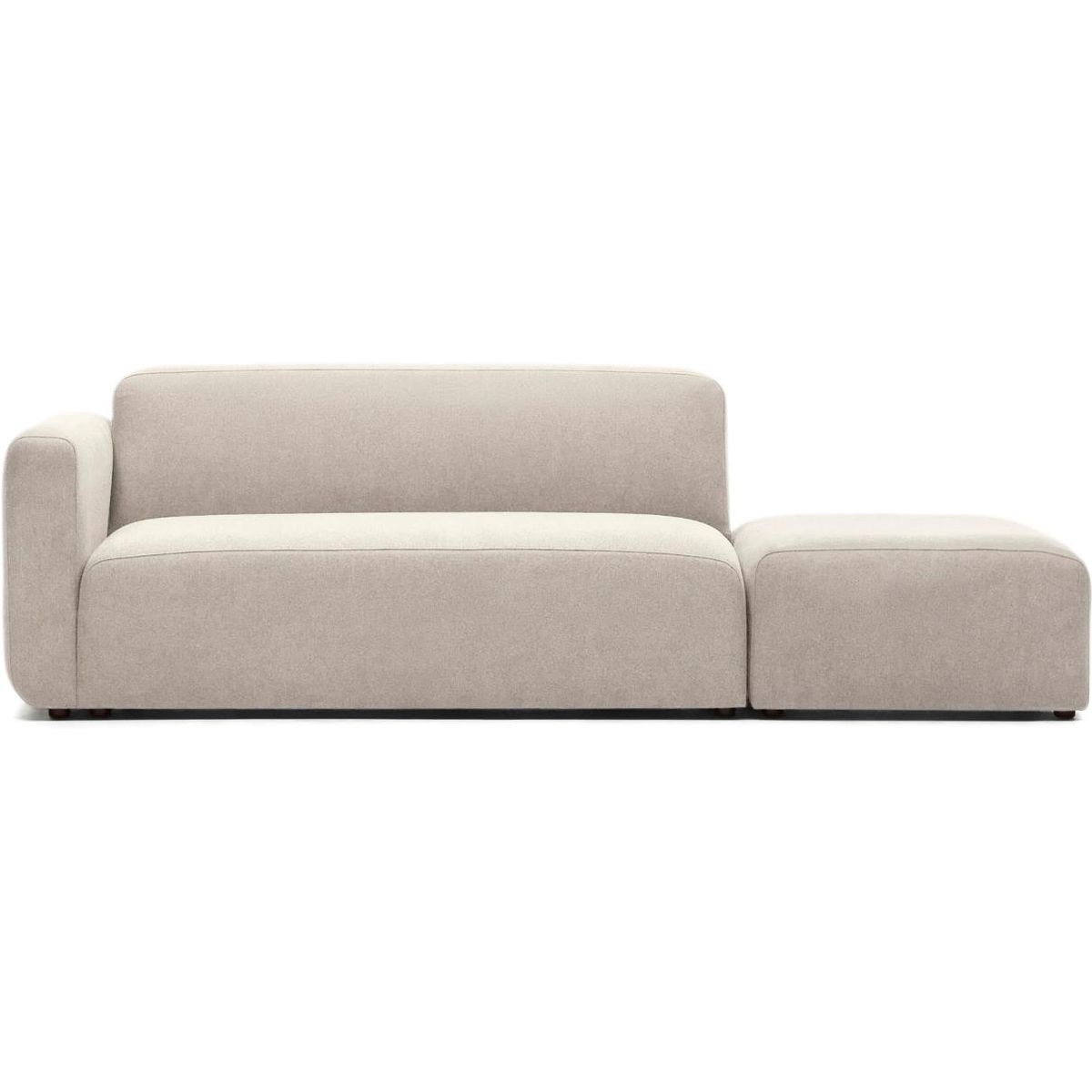 Neom, 2-personers sofa, beige, H78x244x89 cm, pu-skum, fyrretræ